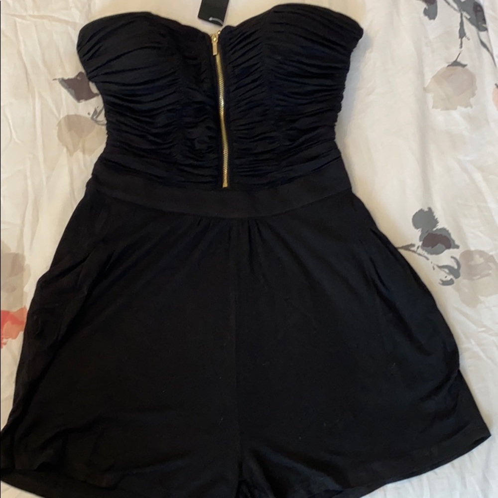 Bebe Black Romper